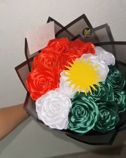 Bouquet drapeau