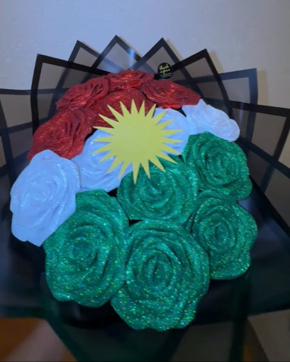 Bouquet drapeau